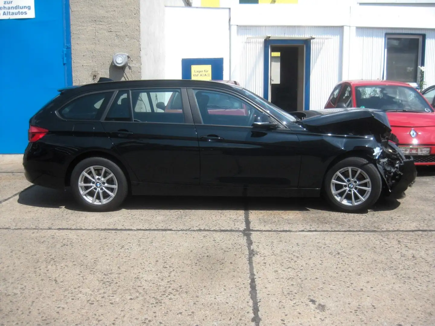 BMW 318 Baureihe 3 Touring 318 *46 tkm Motor läuft * Zwart - 1