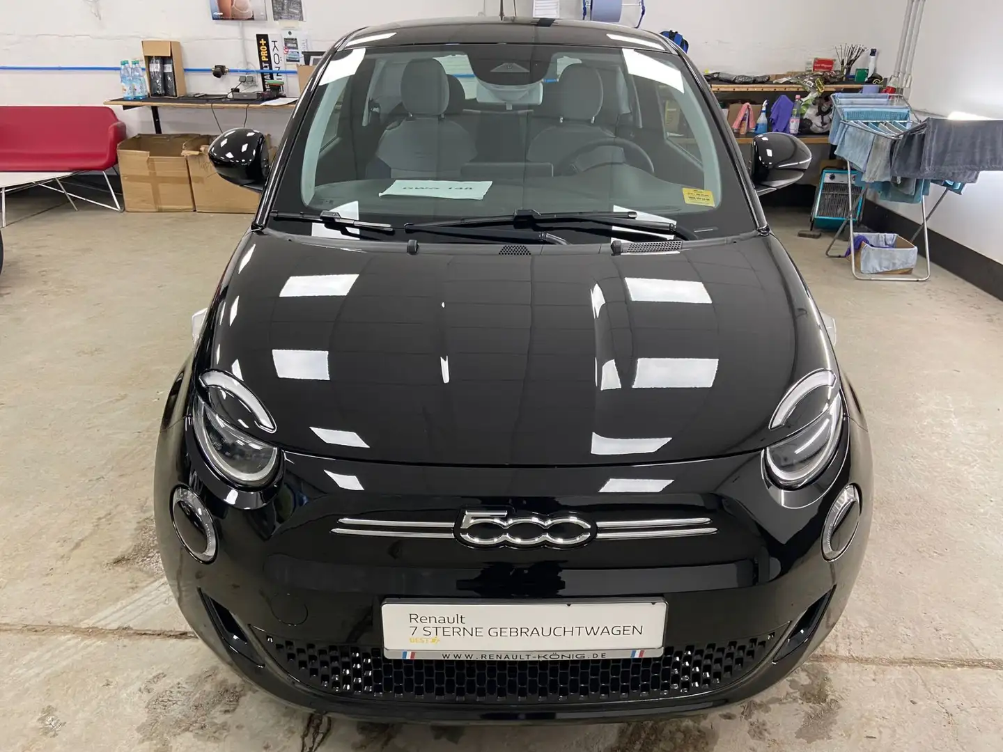 Fiat 500e ICON 42 KWH *Allwetter*PDC*Carplay*Navi* Schwarz - 2