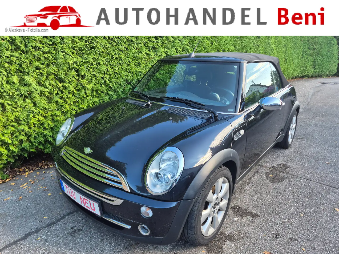 MINI Cooper Cabrio *2-Hand*Tüv /Service neu*Klima* Schwarz - 1