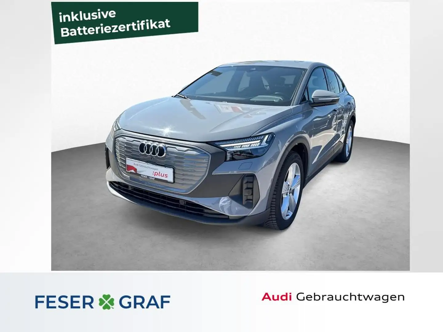 Audi Q4 e-tron Spb. e-tron 40 - KAMERA - ACC - MATRIX LED Grijs - 1