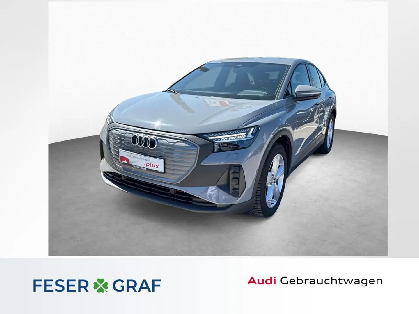 Audi Q4 e-tron Spb. e-tron 40 - KAMERA - ACC - MATRIX LED Szürke - 1