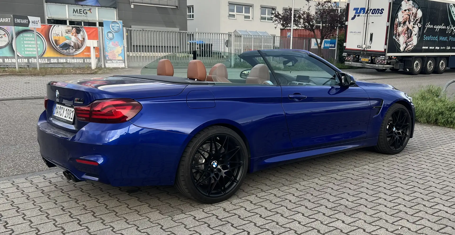 BMW M4 Competition Cabrio Harman Kardon Bleu - 2