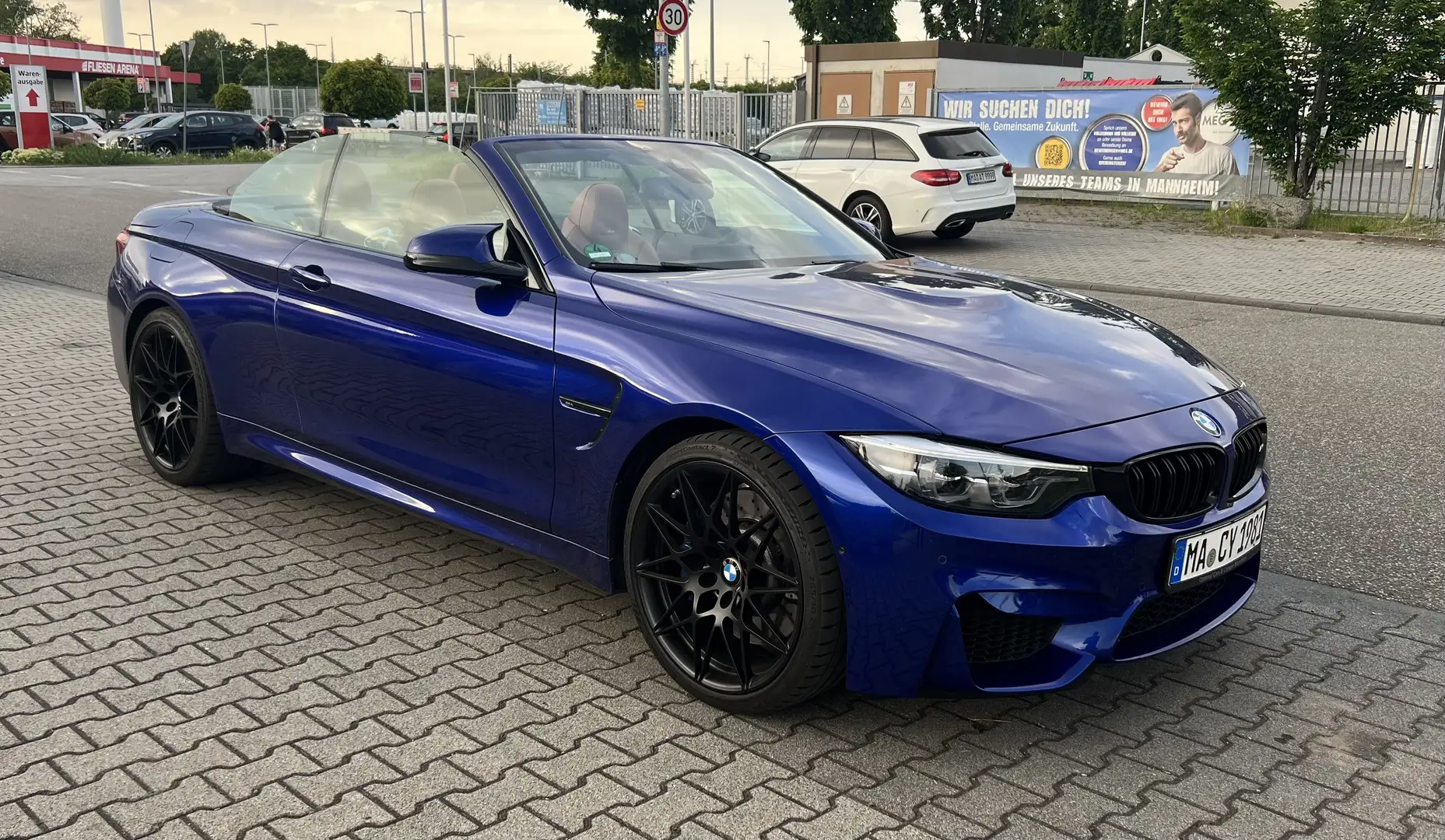 BMW M4 Competition Cabrio Harman Kardon Bleu - 1