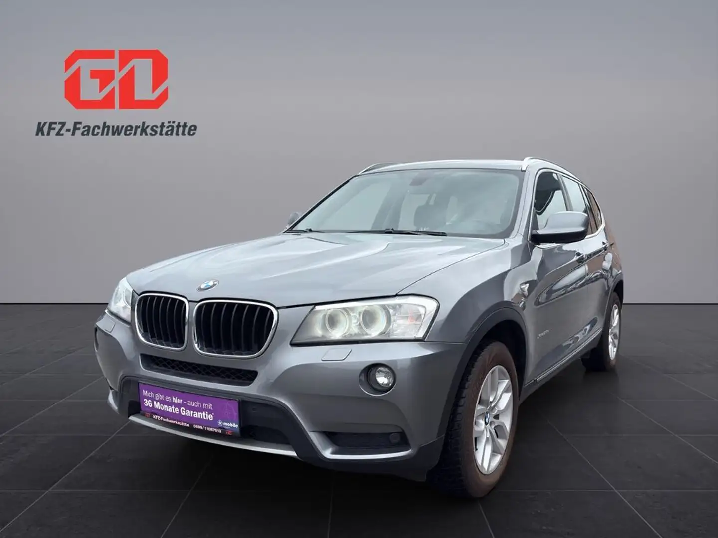 BMW X3 xDrive 20d,Parksensoren,Leder... Gris - 1