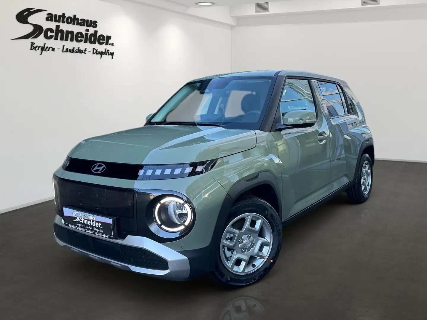 Hyundai Inster EV 42 kWh TREND EFFIZIENZ-PAKET Zelená - 2