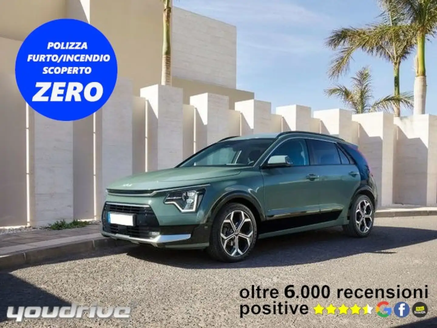 Kia Niro 1.6 GDi DCT HEV GPL Business Verde - 1