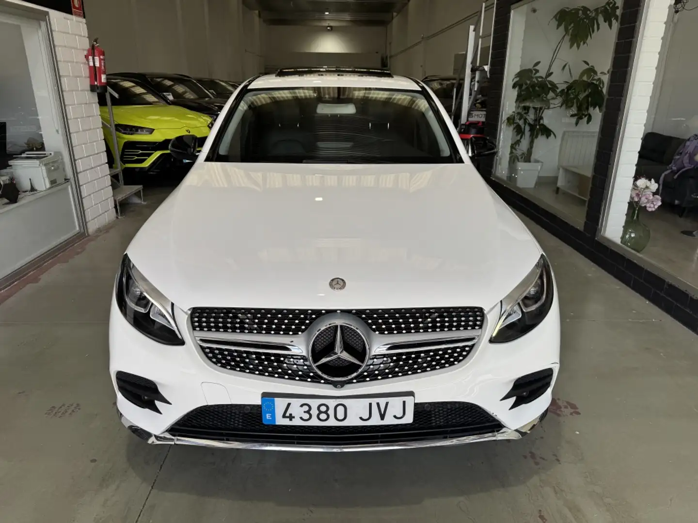 Mercedes-Benz GLC 220 Coupé 220d 4Matic Aut. Blanc - 2
