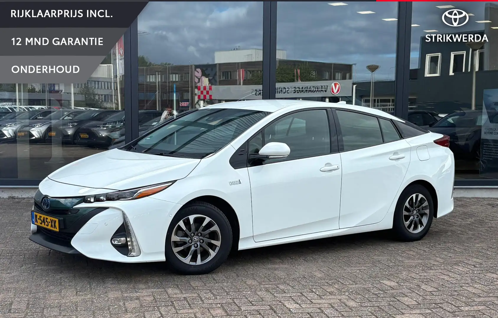 Toyota Prius 1.8 Plug-in Business Plus | HUD | Camera | adapt. Blanc - 1