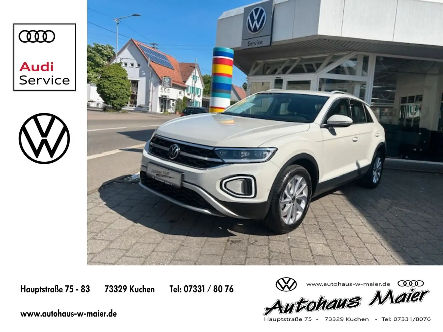 Volkswagen T-Roc 1.5 TSI Style DSG/RFK/SHZ/ALU/LED Szary - 1
