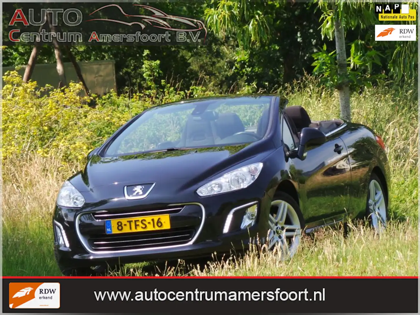 Peugeot 308 CC 1.6 VTi Sport Pack ( INRUIL MOGELIJK ) Schwarz - 1