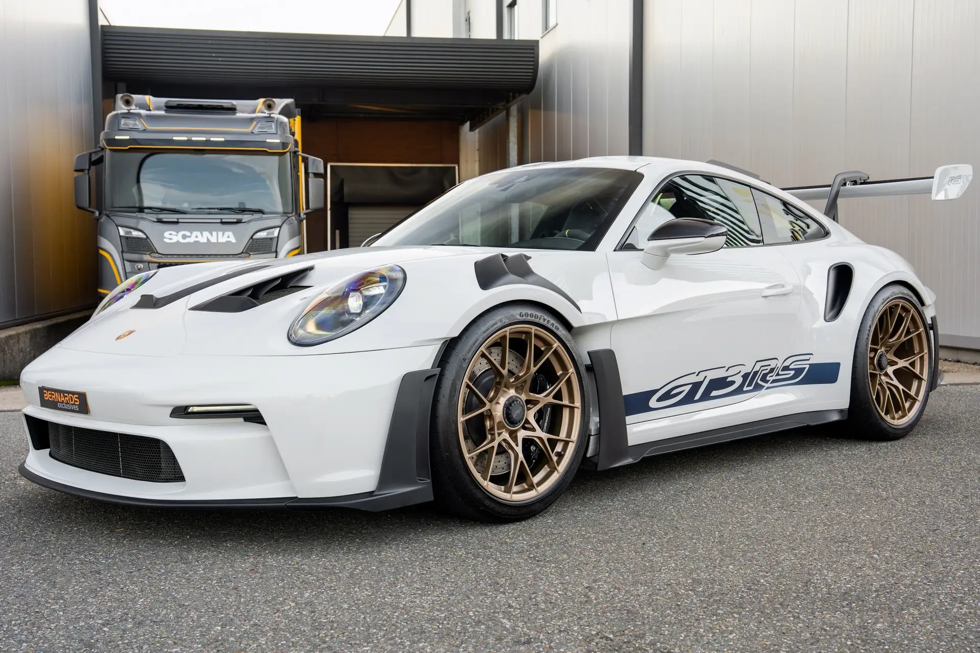포르쉐 911 GT3 RS 2023 흰색 사진 1