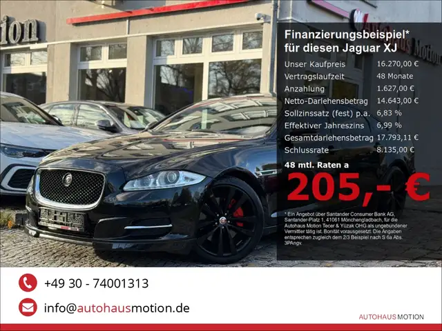 2014 Jaguar XJ in Black for sale