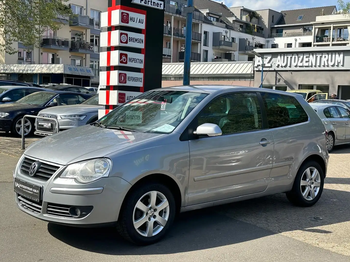 Volkswagen Polo United TÜV NEU 2-HAND KLIA ALU Silber - 1