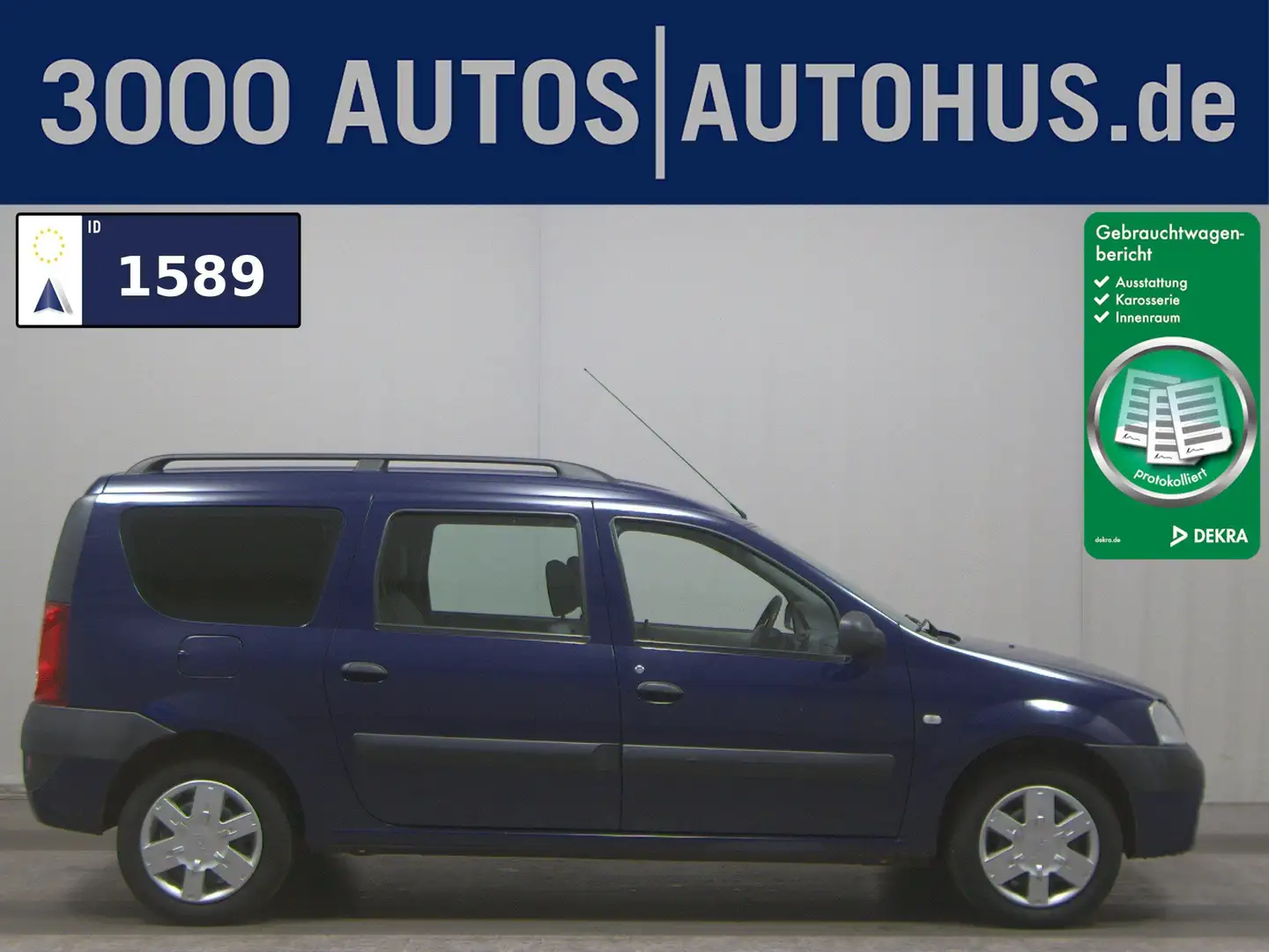 Dacia Logan 1.6 Laureate Ahk Bleu - 1