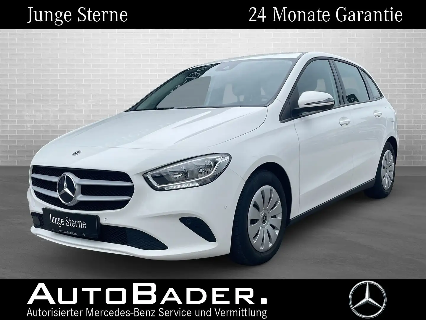 Mercedes-Benz B 180 B 180 7G MBUX Navi Park-Spur-Ass DAB Sitzhz Weiß - 1