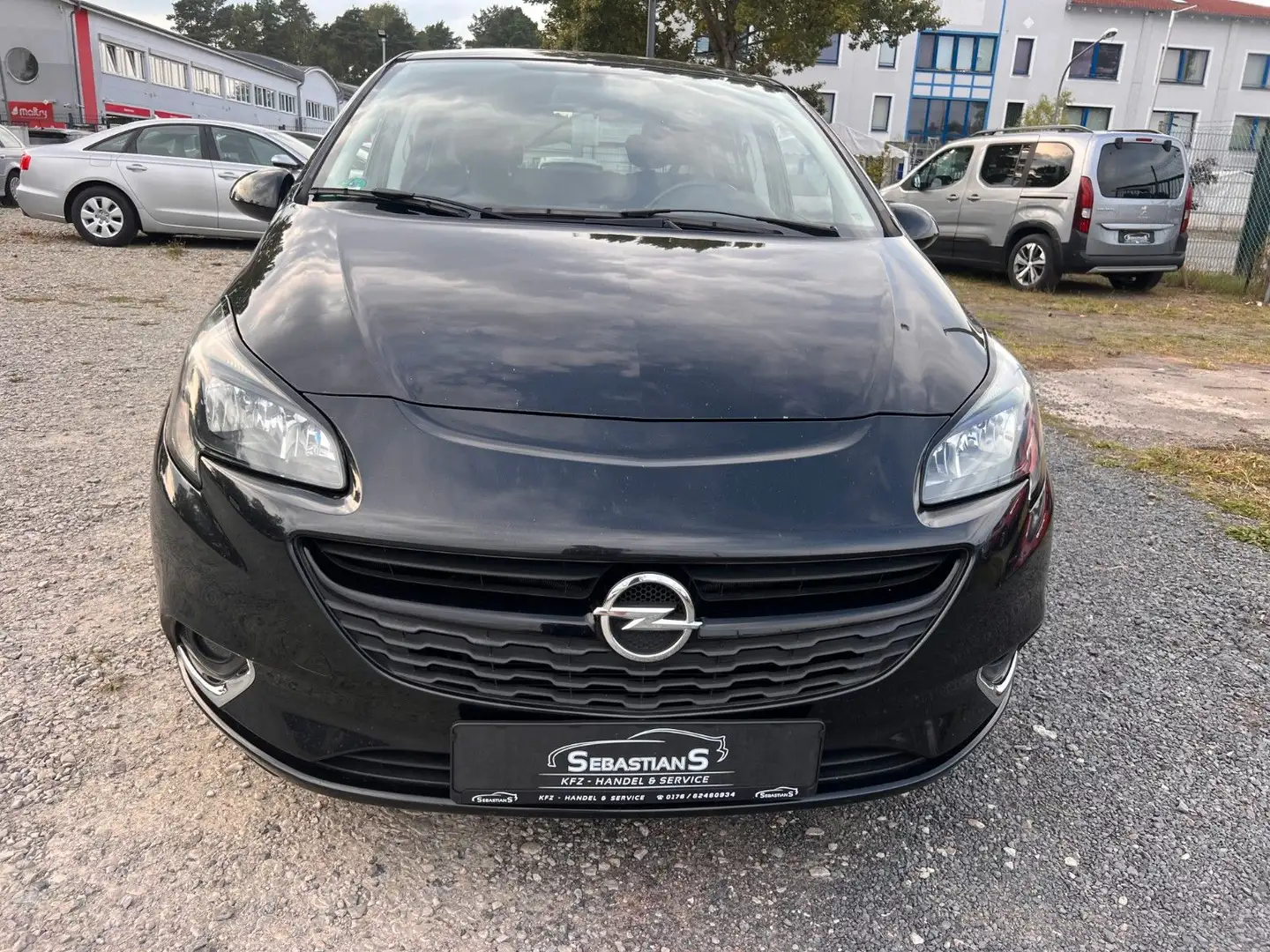 Opel Corsa 1.4 SHZ LHZ PDC Tempomat Klimaauto. Nero - 2