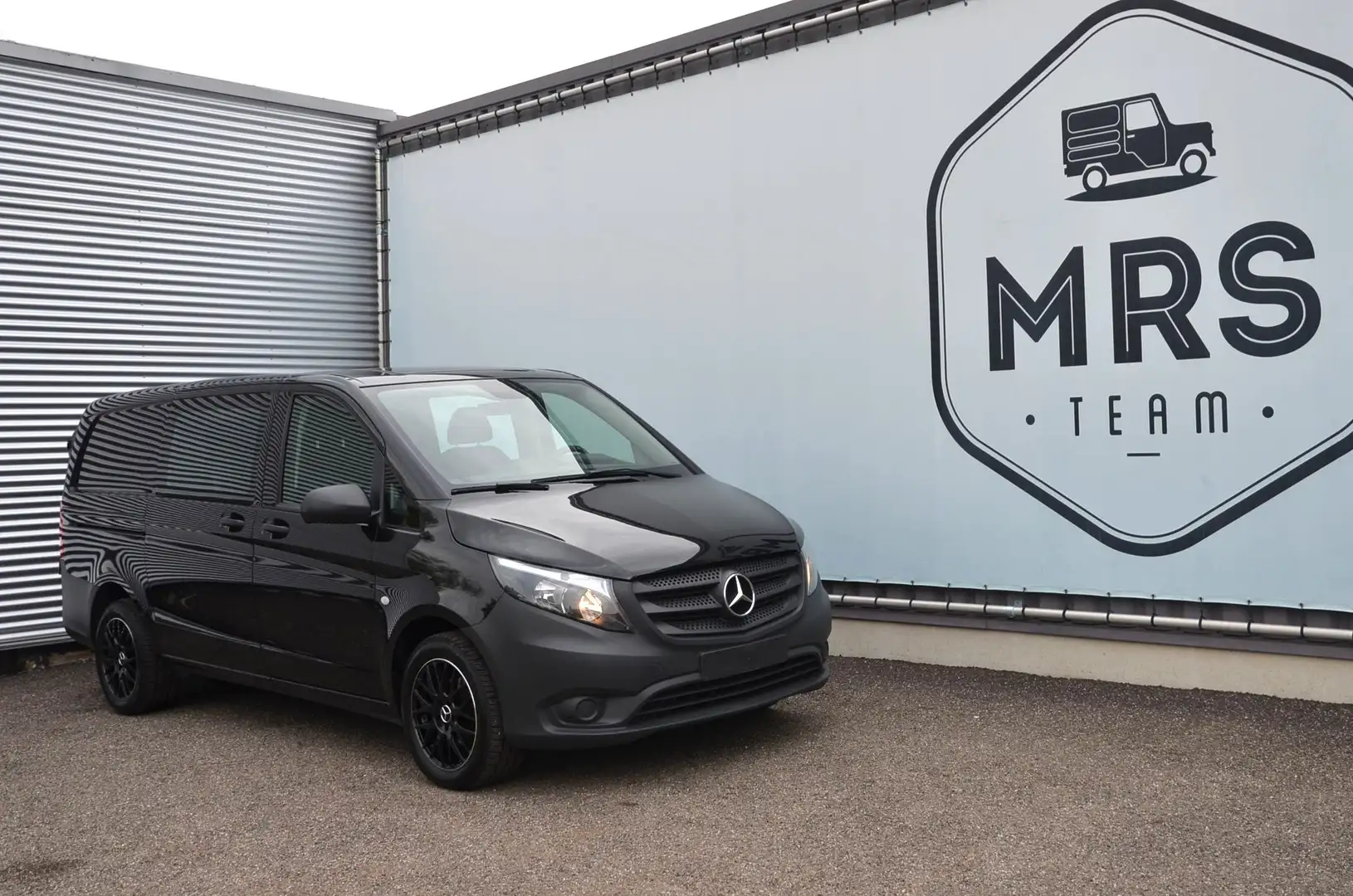 Mercedes-Benz Vito 114CDI- L2- Automaat- Dubbelcabine- 32990+BTW Noir - 1