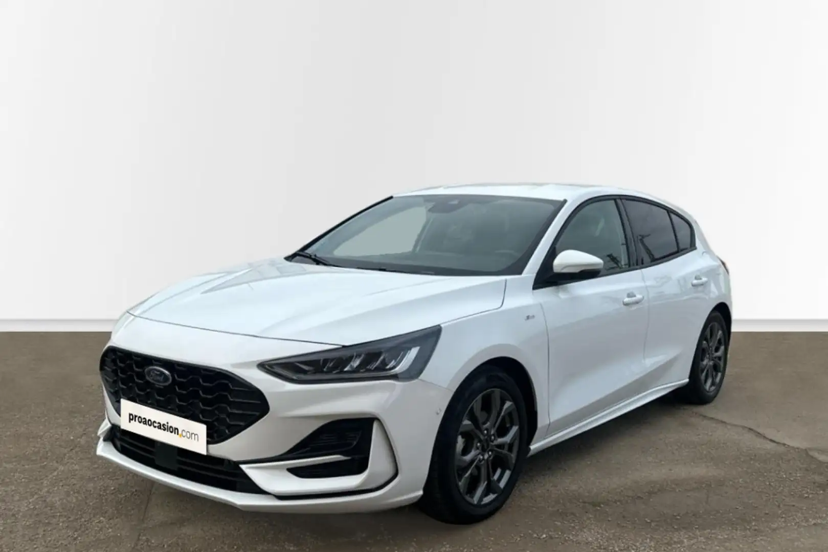 Ford Focus 1.0 Ecoboost MHEV ST-Line 155 Aut. Weiß - 1