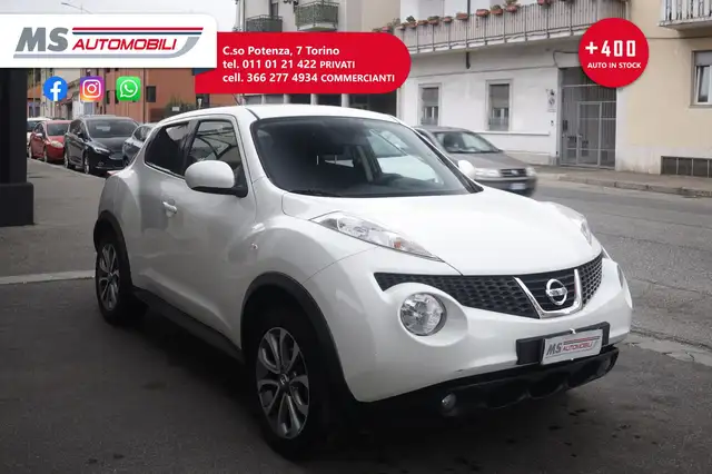 2014 Nissan Juke in White for sale
