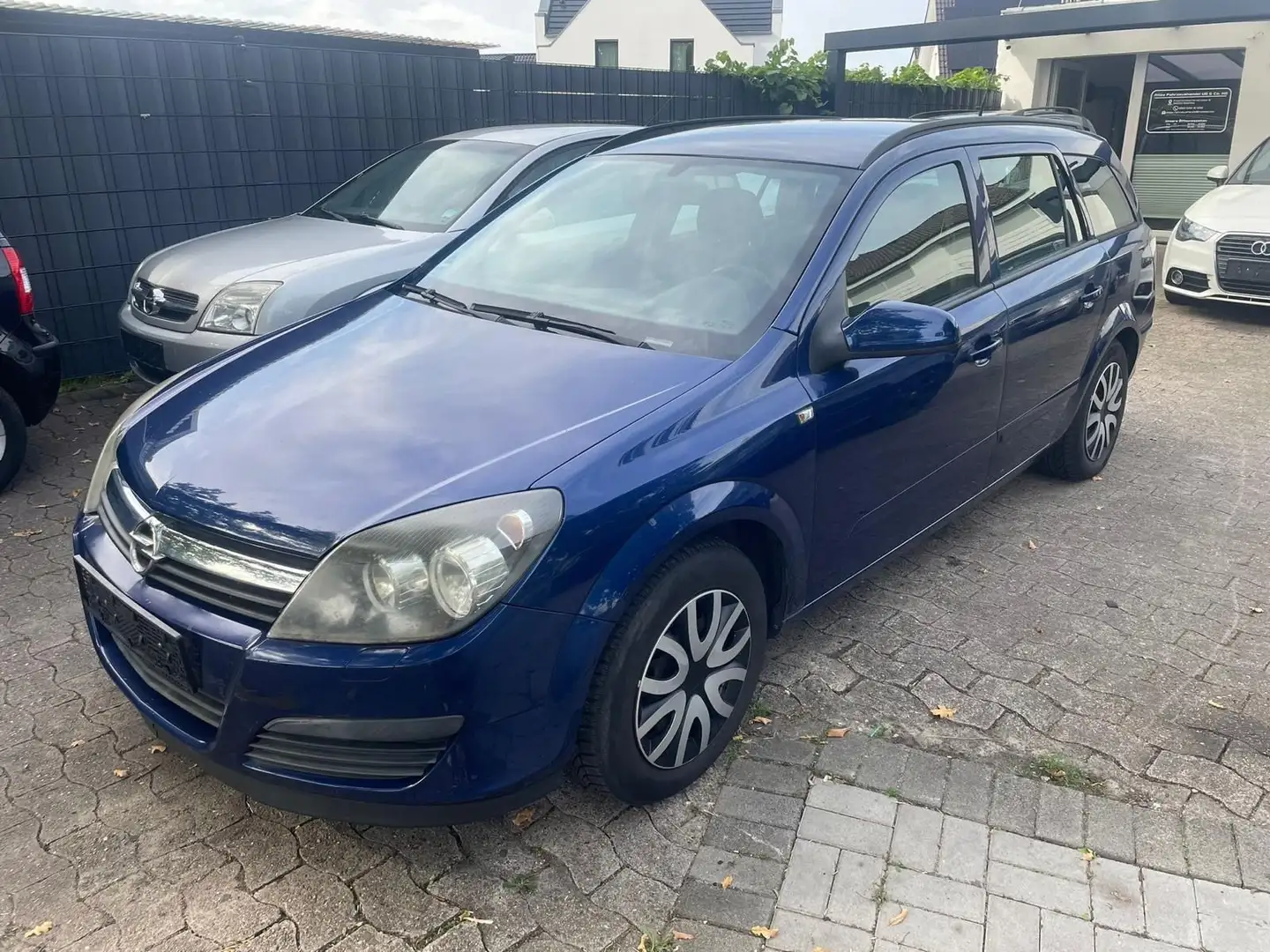 Opel Astra H Caravan Klima,elektr.Fenster,AHK,Tüv Neu Blau - 1