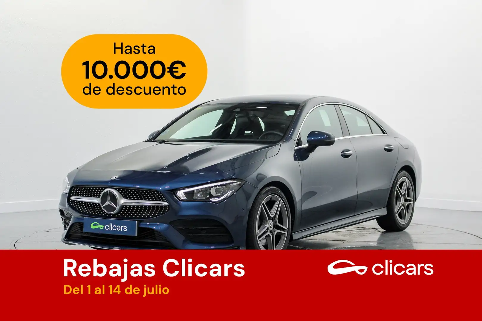 Mercedes-Benz CLA 200 7G-DCT Azul - 1