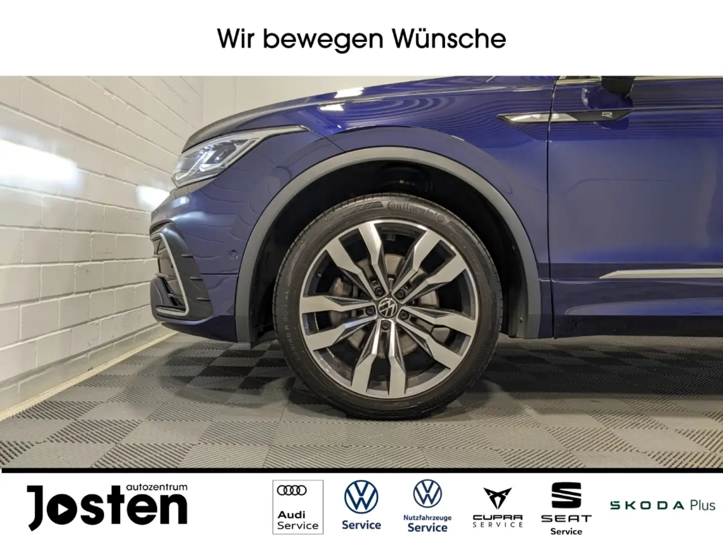 Volkswagen Tiguan Allspace R-Line 4M CarPlay IQ-Lights DCC Blau - 2