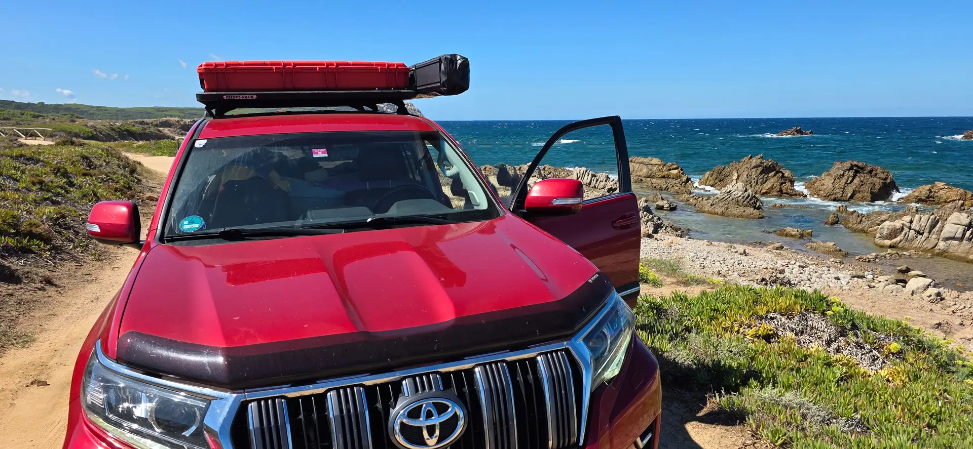 Toyota Land Cruiser Landcruiser 2,8 D-4D 4WD Elegance Elegance Rot - 1