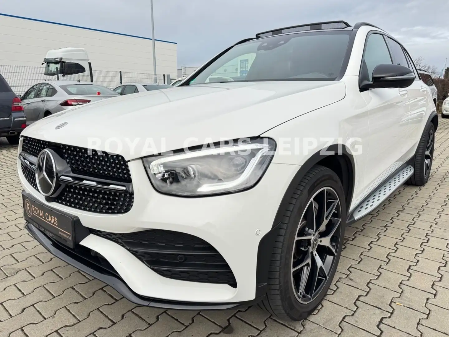 Mercedes-Benz GLC 300 d AMG Line|4M|HUD|Pano|Burme|Memor|360° Blanc - 2