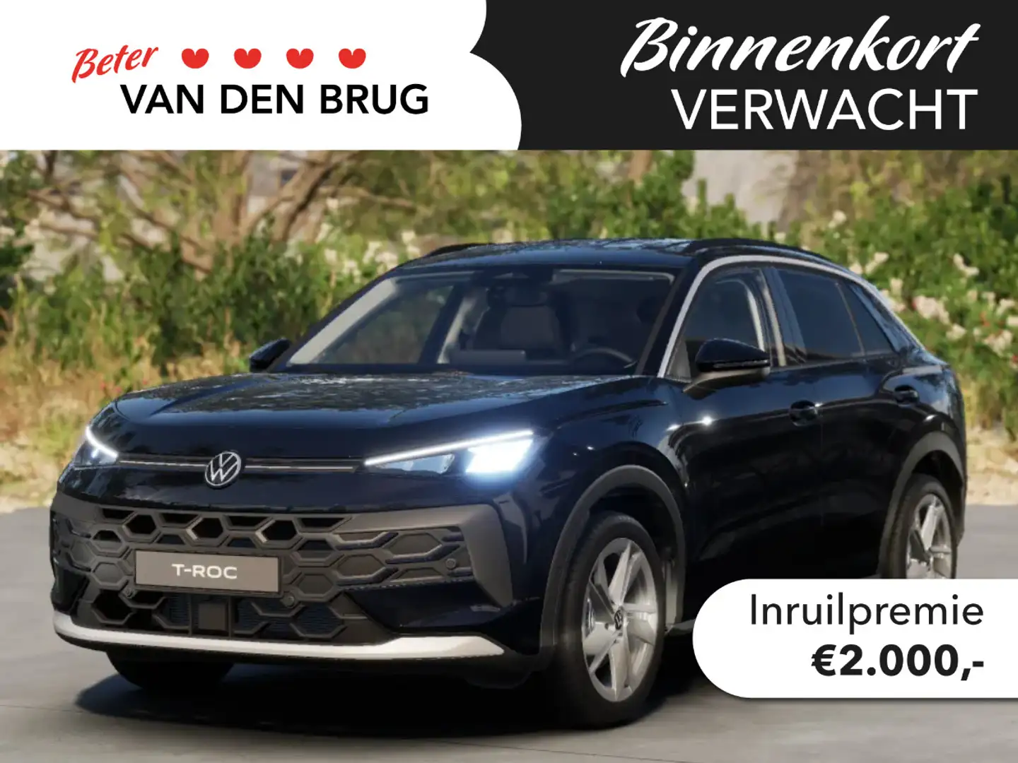 Volkswagen T-Roc 1.5 eTsi Life First Edition | Trekhaak | Navigatie Noir - 1
