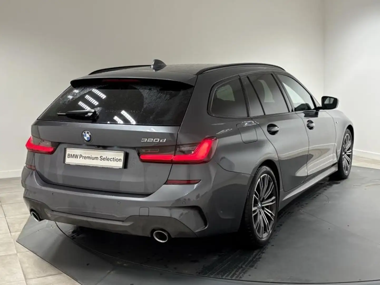 BMW 320 320dA MH 190ch M Sport Gris - 2