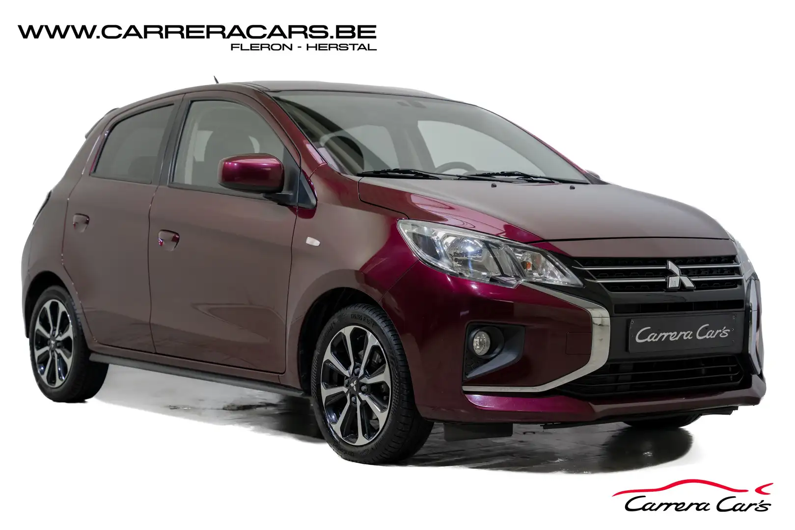 Mitsubishi Space Star 1.2i Instyle CVT|*BOITE AUTO*AIRCO*REGU*GARANTIE*| Mauve - 1