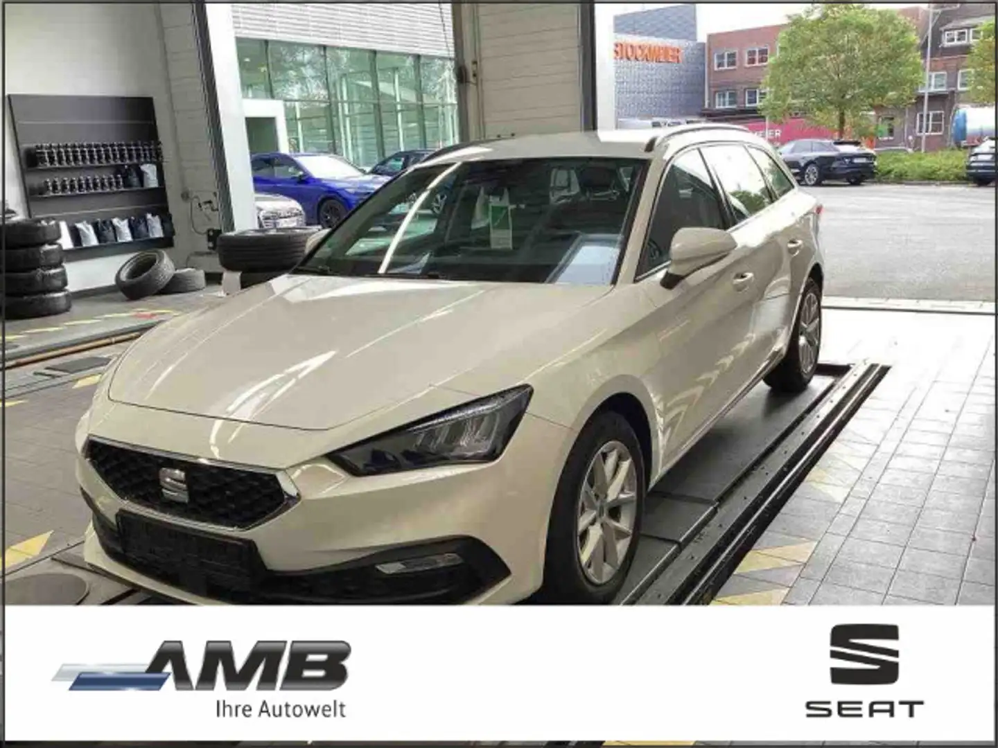 SEAT Leon Sportstourer Style 1.0 TSI LED/virtC/Sitzhz Weiß - 1