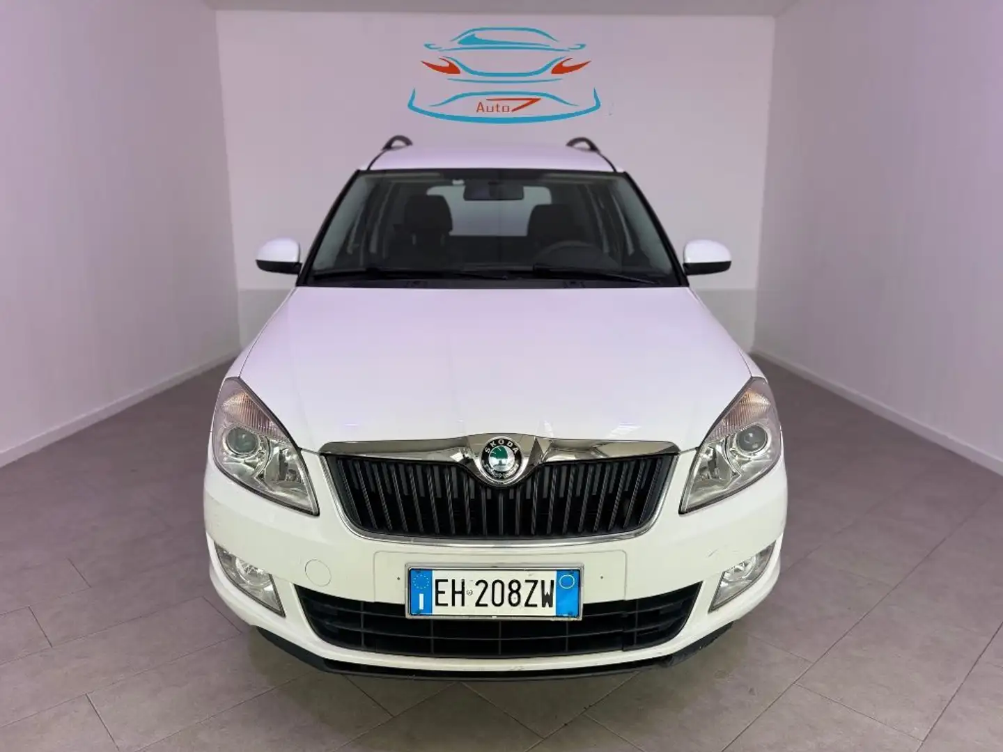 Skoda Roomster 1.2 12V 70CV Style Bianco - 1