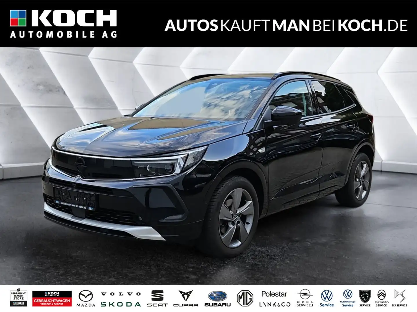 Opel Grandland 1.2 Ultimate NAVI LEDER KAMERA VIRTUAL Noir - 1
