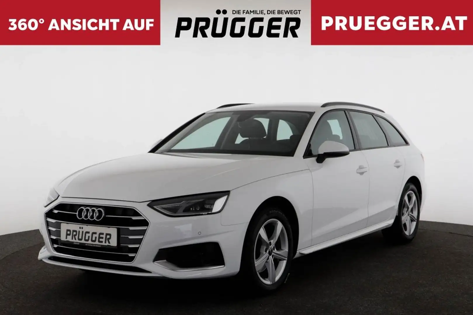 Audi A4 Avant 30 TDI Autom LED NAVI AHV NUR 52.258 KM Blanc - 1
