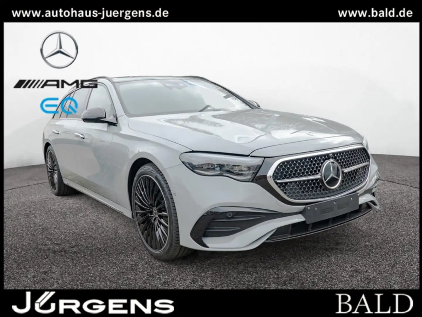Mercedes-Benz E 450 d 4M T AMG-Sport/Pano/Burm/AHK/Sitzklima Grau - 1