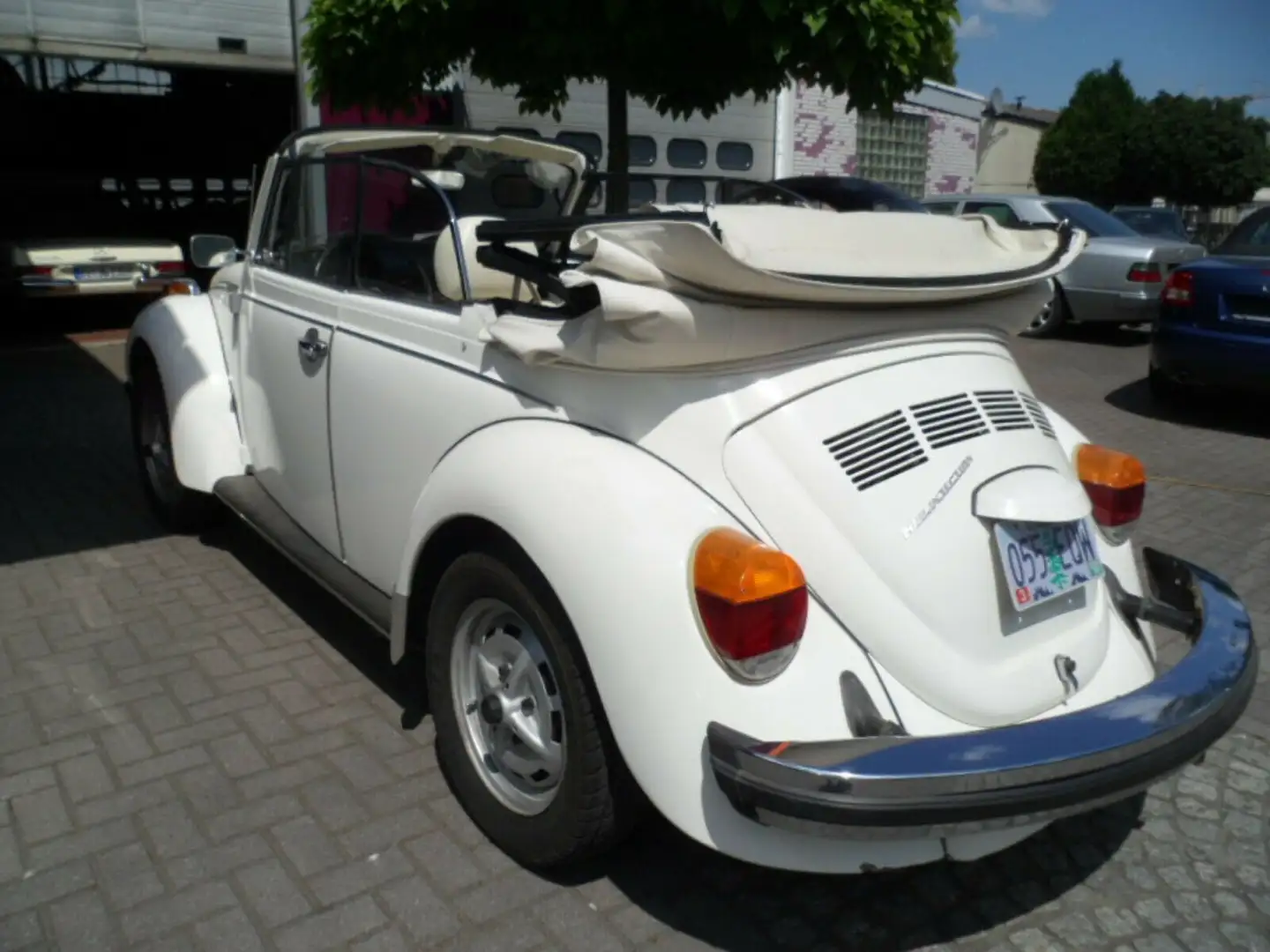 Volkswagen Käfer 1303 Cabriolet letztes Modell White White Weiß - 2