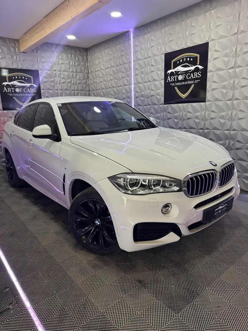 BMW X6 xDrive 40d /Individual/M-Sport/HuD/GARANTIE Weiß - 2