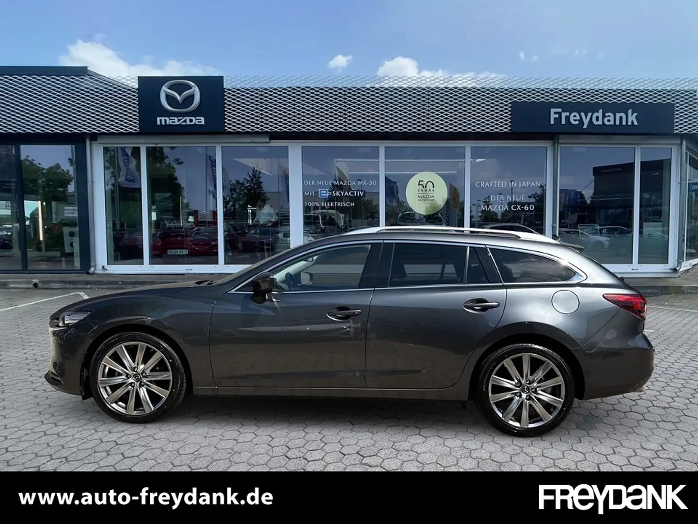 Mazda 6 Kombi 2.0L SKYACTIV G 165 EXCLUSIVE-LINE,Leder-Sch Grau - 2