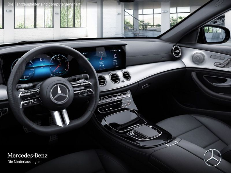 Mercedes-Benz E 450 T 4M AMG+PANO+360+LED+STHZG+FAHRASS+HUD+9G — photo 11