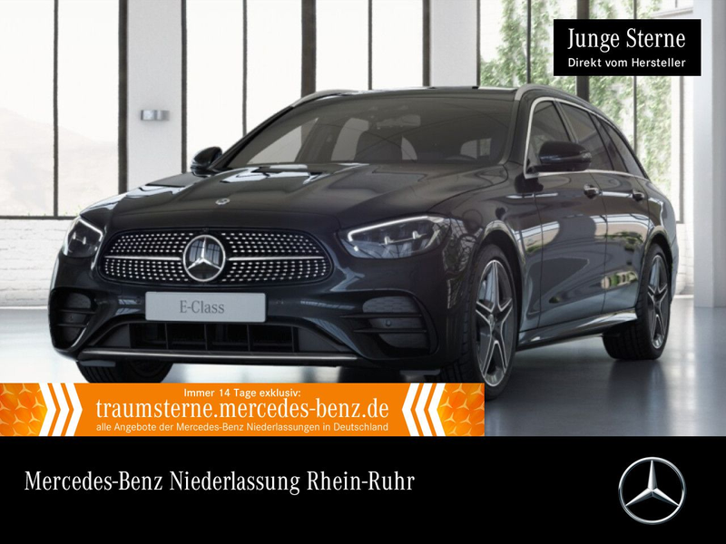 Mercedes-Benz E 450 T 4M AMG+PANO+360+LED+STHZG+FAHRASS+HUD+9G