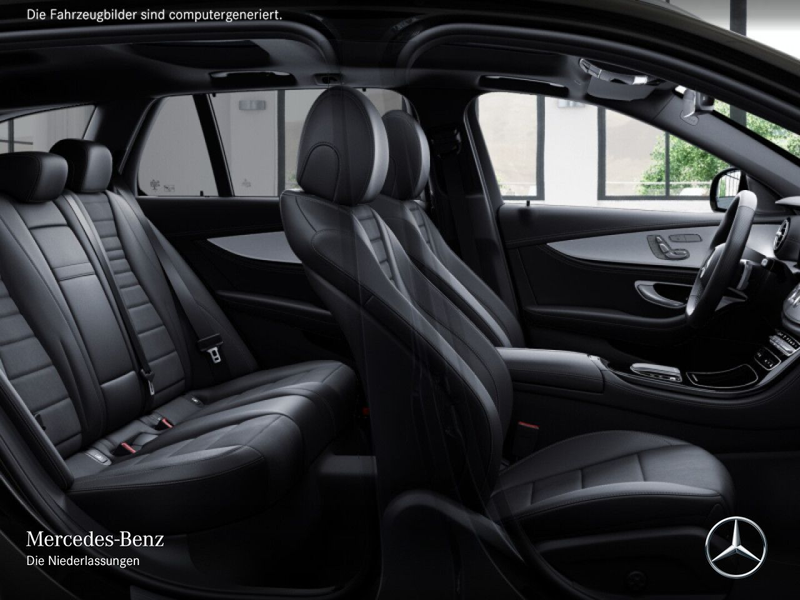Mercedes-Benz E 450 T 4M AMG+PANO+360+LED+STHZG+FAHRASS+HUD+9G — photo 12