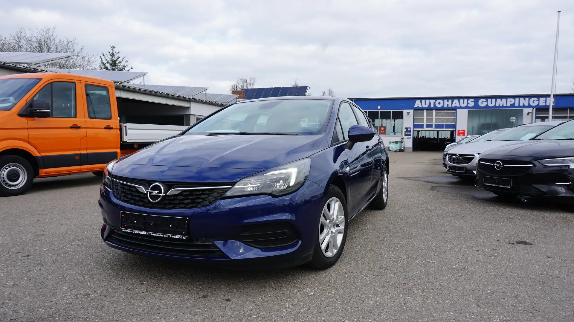 Opel Astra 1.2 Turbo Edition !! LED !! Sitzheizung !! PDC !! Blauw - 1