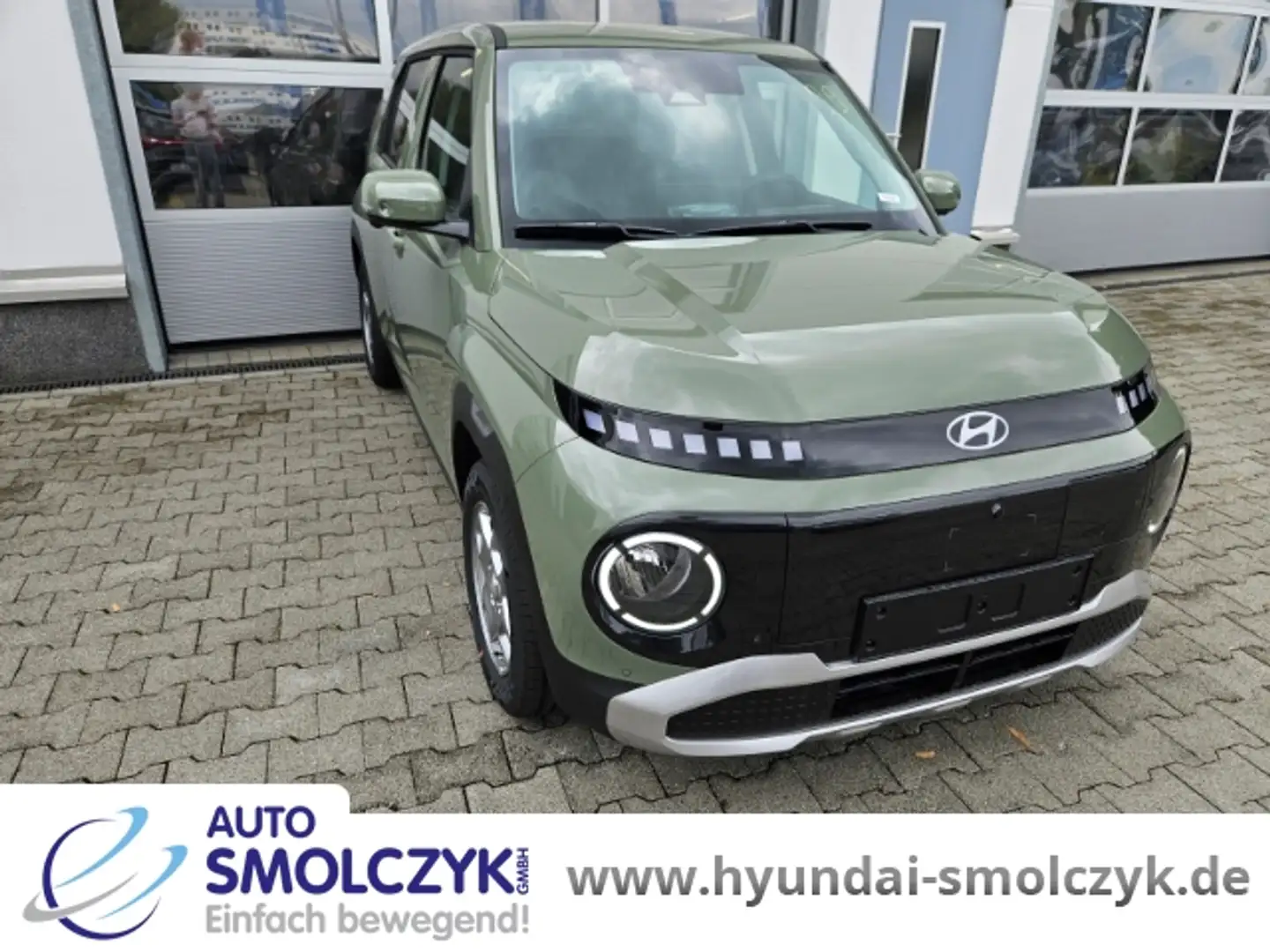 Hyundai Inster 42kWh TREND NAVI+WÄRMEPUMPE+360°+ SOFORT Groen - 2