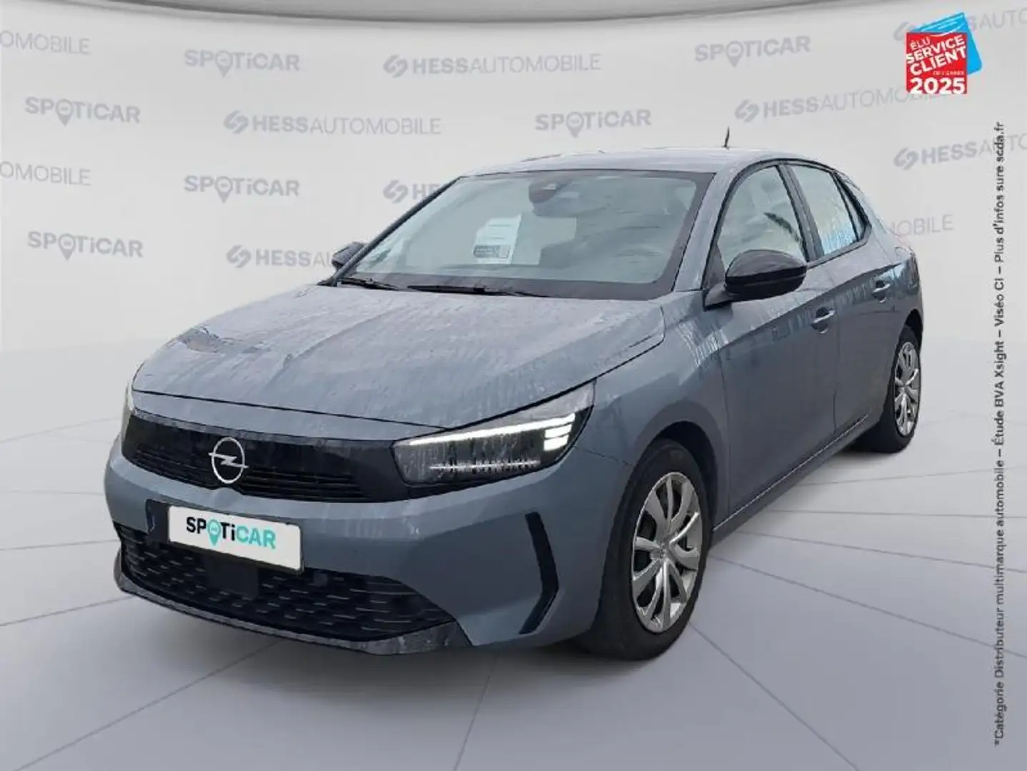 Opel Corsa-e 1.2 75ch EDITION Radar AR Gris - 1