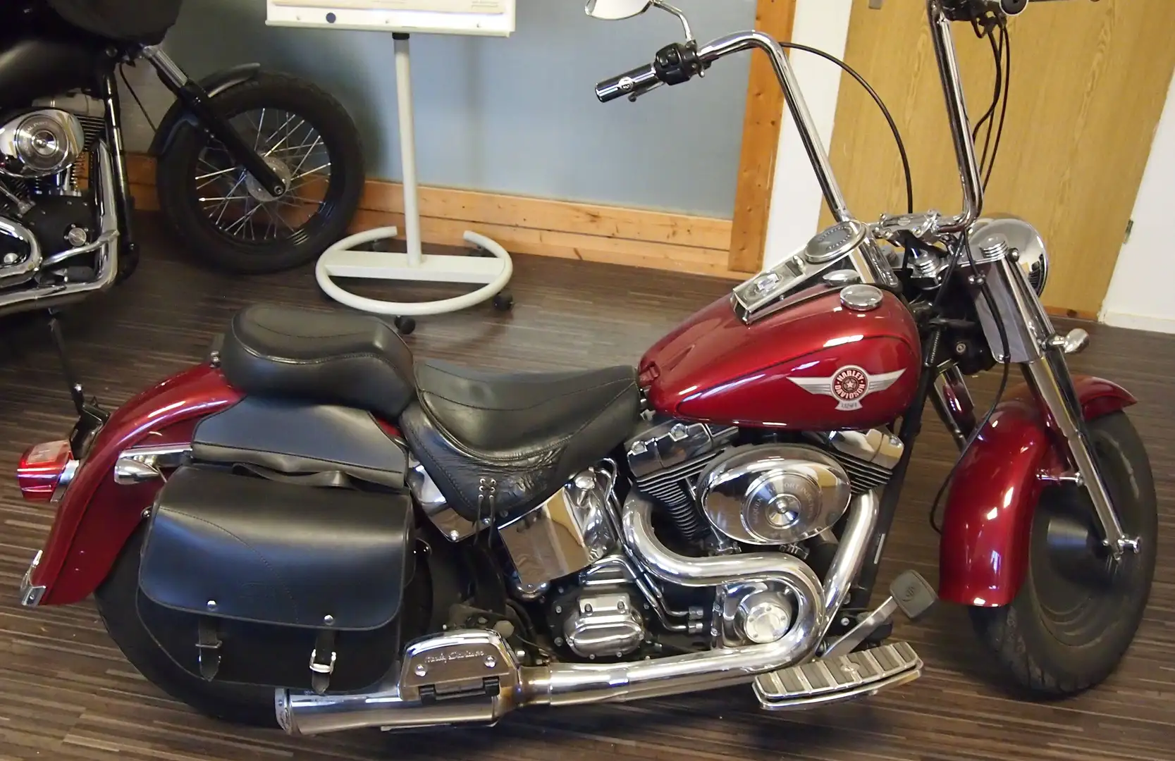 Harley-Davidson Fat Boy FLSTFI Červená - 1