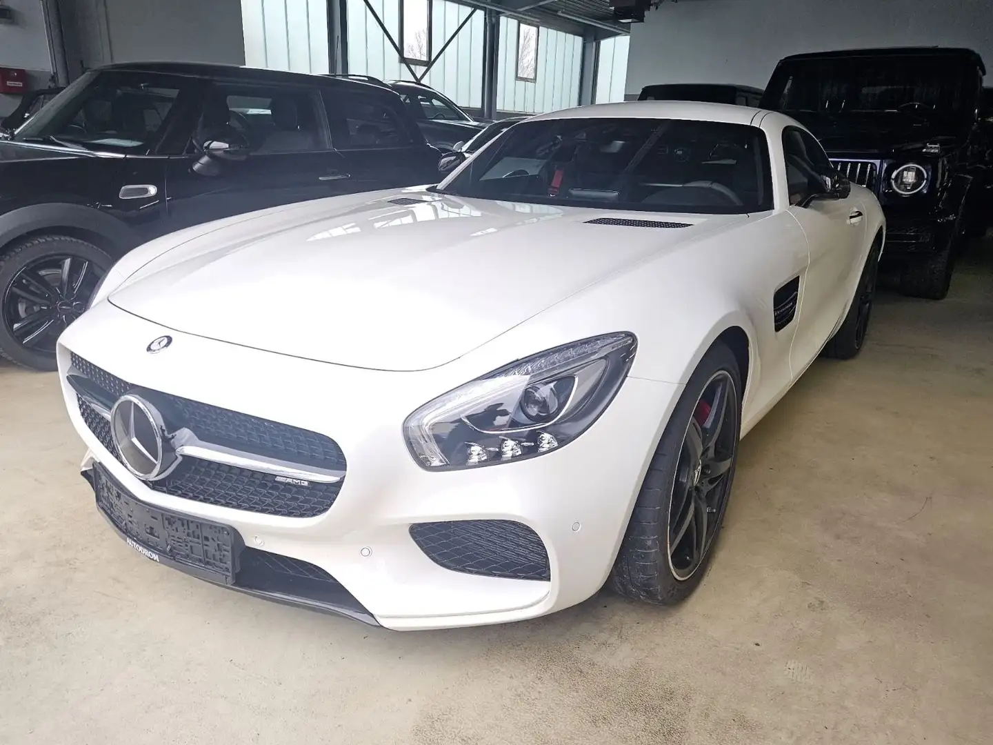 Mercedes-Benz AMG GT Coupe 1.Hand+Unfallfrei+Night-paket Weiß - 2