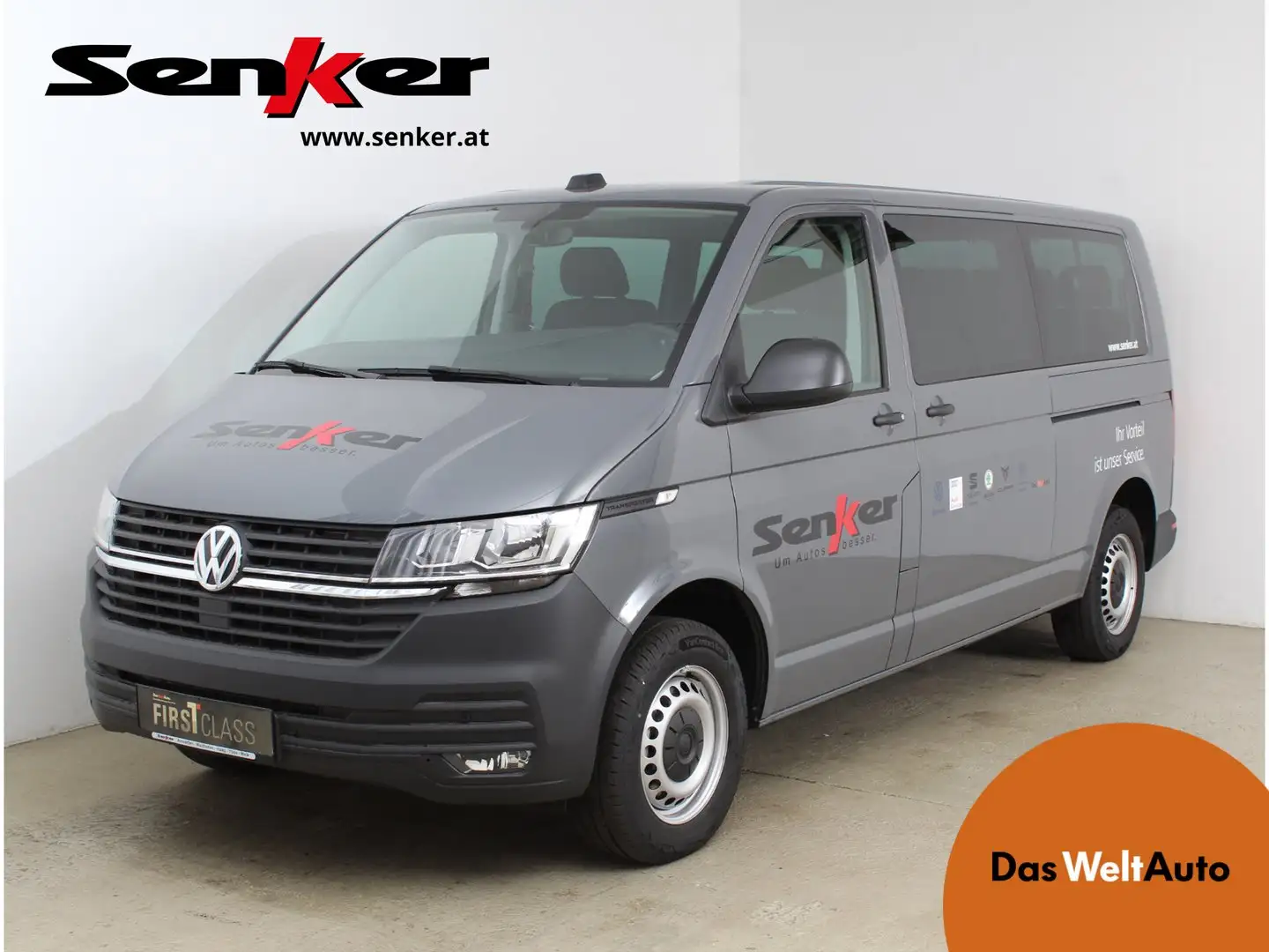 Volkswagen T6.1 Transporter Kombi LR TDI Gris - 1