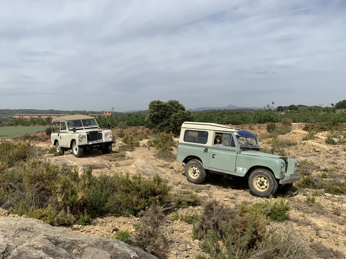 Land Rover Series softop Beige - 2