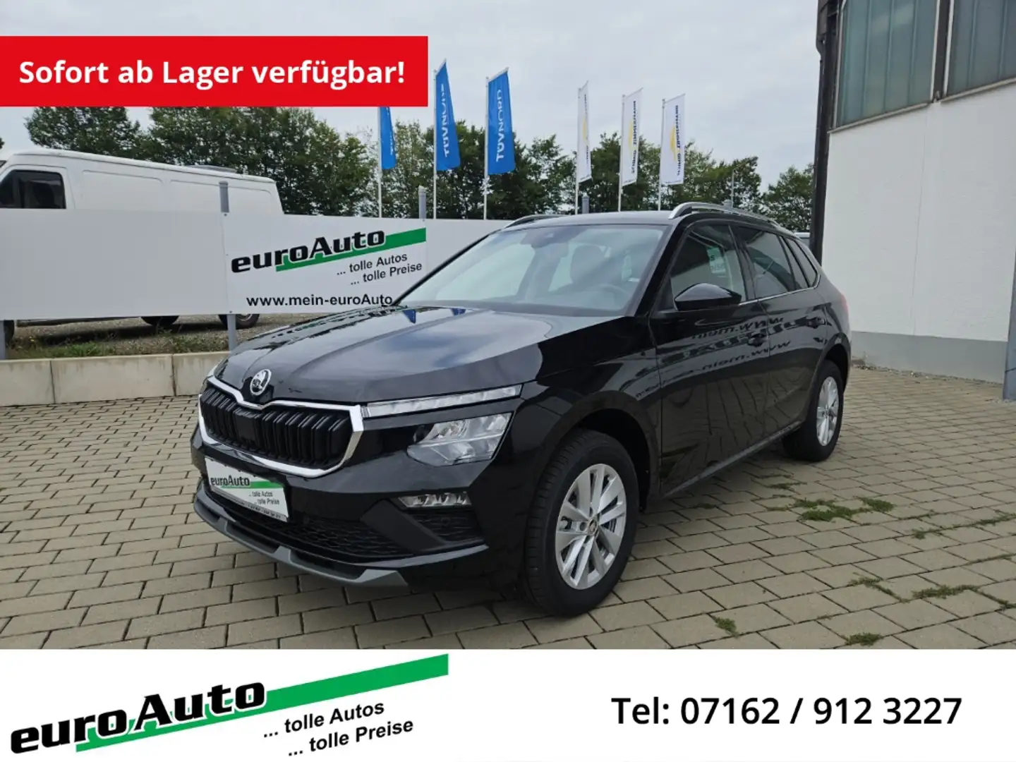 Skoda Kamiq Selection 1.5 TSi DSG LED AHK ACC Noir - 1